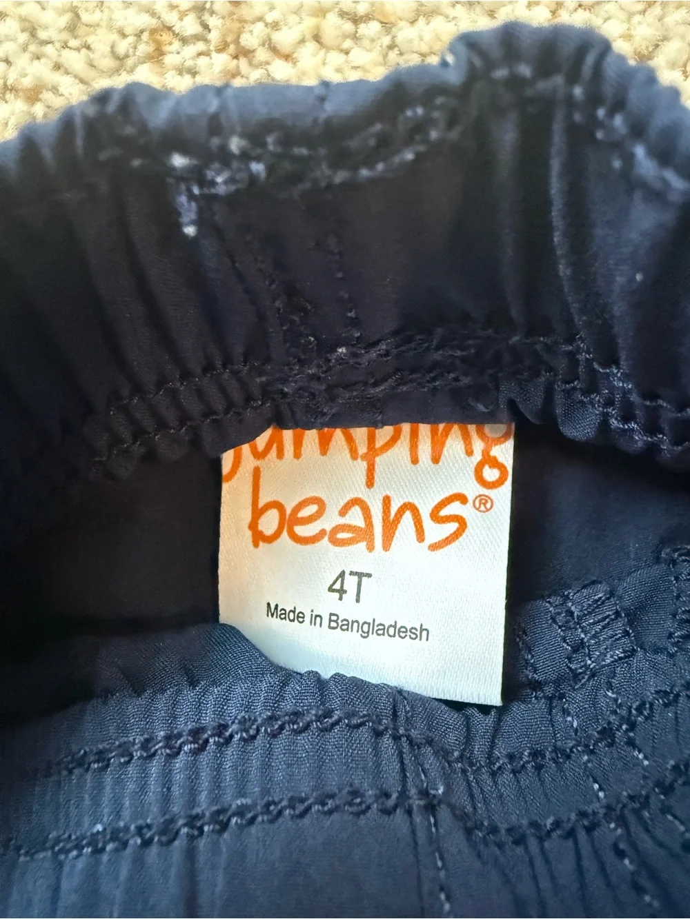 Two jumping beans Navy & Black Boys Shorts